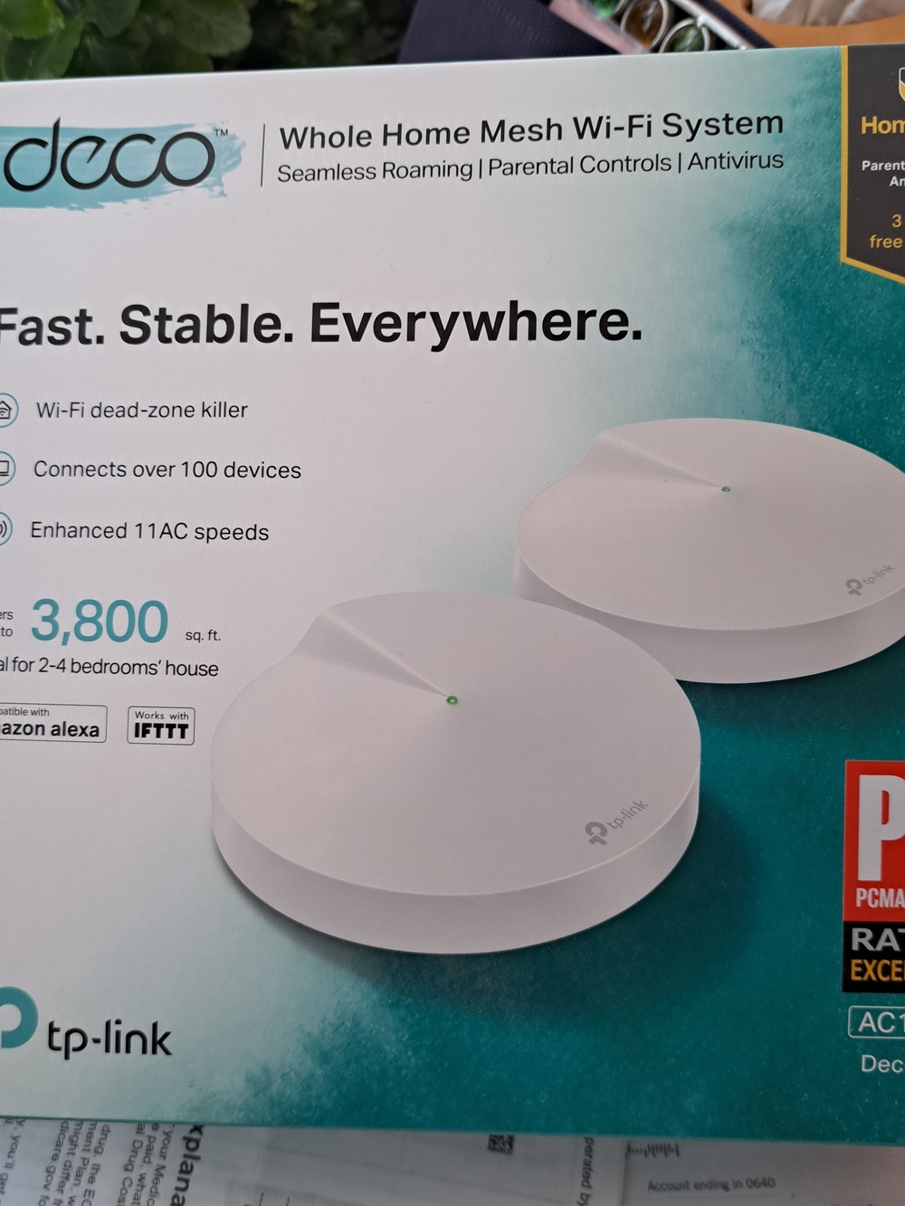 TP-Link White Deco Whole Home Mesh Wi‑Fi System (2-Pack)